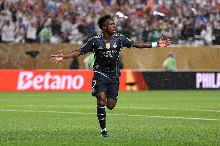 Vinicius đã trở lại với đúng đẳng cấp của mình
