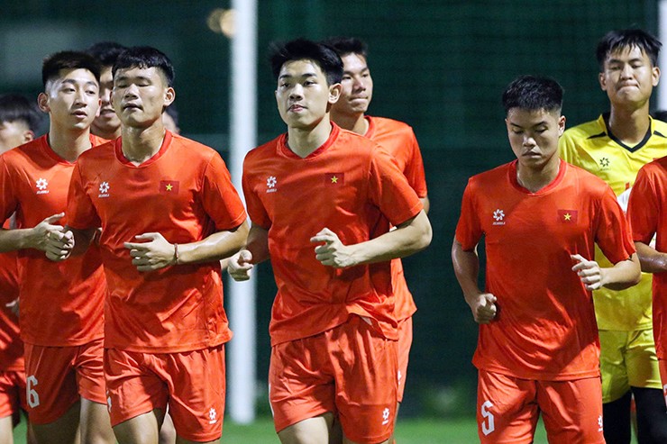 Các tuyển thủ U23 Việt Nam vẫn khá hào hứng tập luyện sau 2 ngày được nghỉ ngơi.