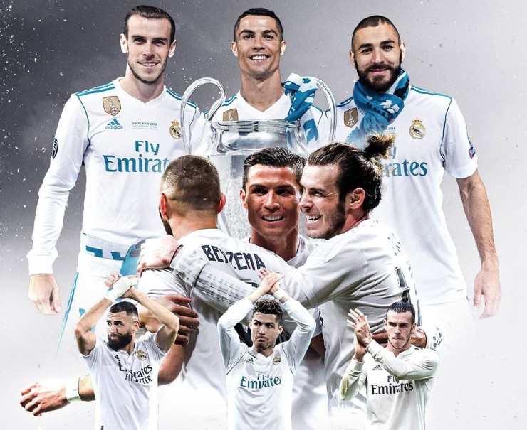 "B-B-C" (Benzema - Bale - C.Ronaldo) tạo nên giai đoạn vàng son cho Real Madrid