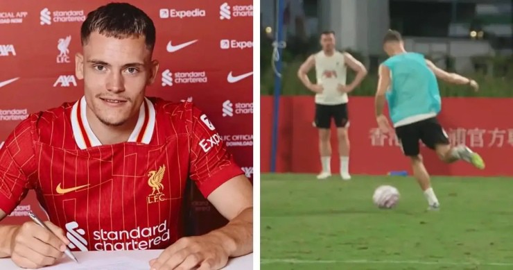 Bản hợp đồng đắt giá nhất lịch sử Liverpool, Florian Wirtz gây ấn tượng trong các buổi tập