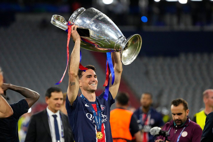 Fabian Ruiz vừa góp công lớn giúp PSG&nbsp;giành chức vô địch Champions League