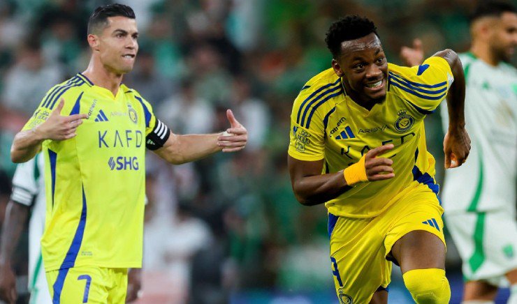 Duran (bên phải) buộc phải tính chuyện rời đi, sau khi Ronaldo gia hạn với Al Nassr