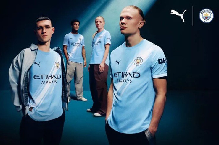 Man City đã ký hợp đồng gia hạn với PUMA trị giá 100 triệu bảng/mùa