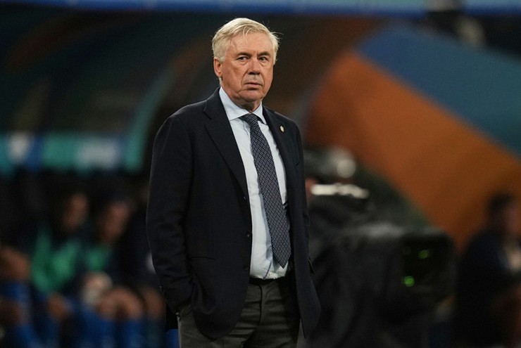 HLV Ancelotti vừa chia tay Real Madrid vào tháng 5 để tiếp quản cương vị thuyền trưởng đội tuyển Brazil