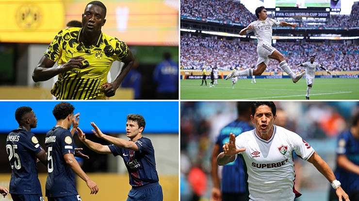 Các đội bóng lớn đã ghi danh tứ kết FIFA Club World Cup 2025