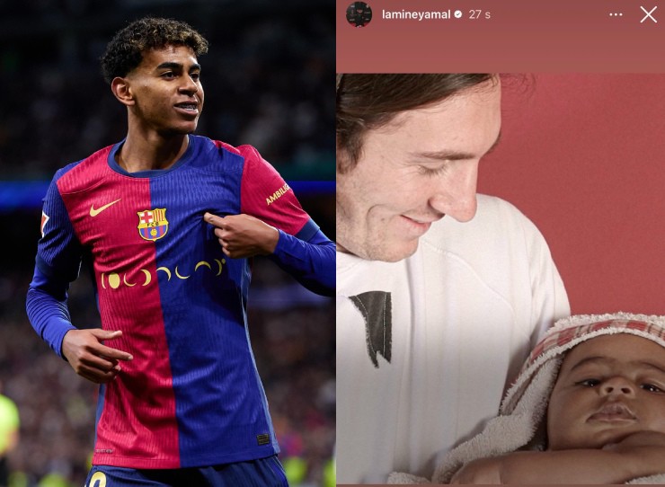 Yamal hồi đáp Messi bằng&nbsp;khoảnh khắc bên đàn anh vào năm 2007