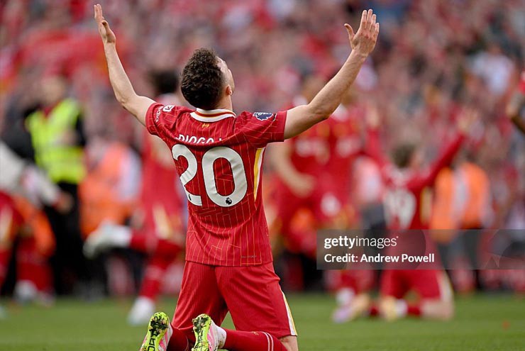 Liverpool được kỳ vọng treo áo số 20 của Jota