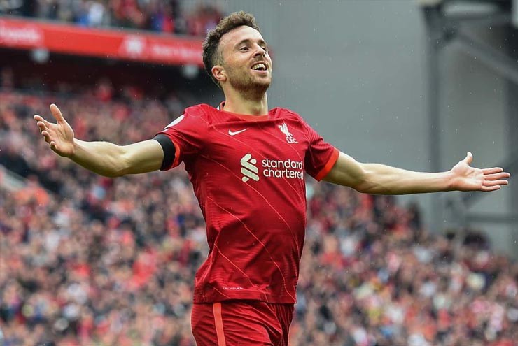 Jota đã có nhiều khoảnh khắc đáng nhớ với Liverpool