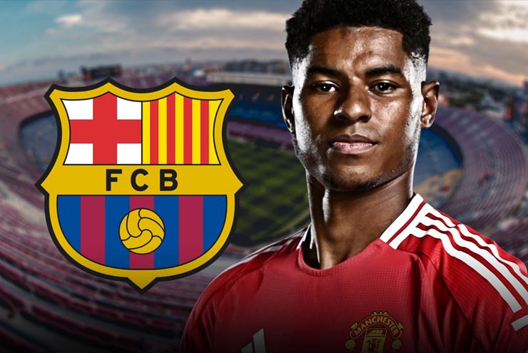 Tiền đạo Rashford liệu có thể đến Barcelona thi đấu?
