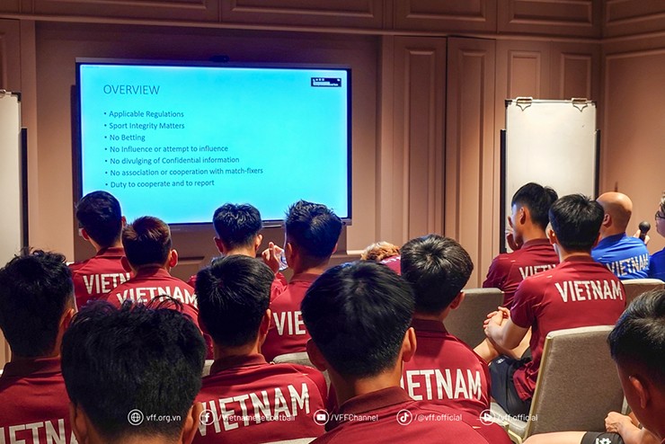 U23 Việt Nam tham dự cuộc họp trực tuyến với AFF về phòng, chống tiêu cực.