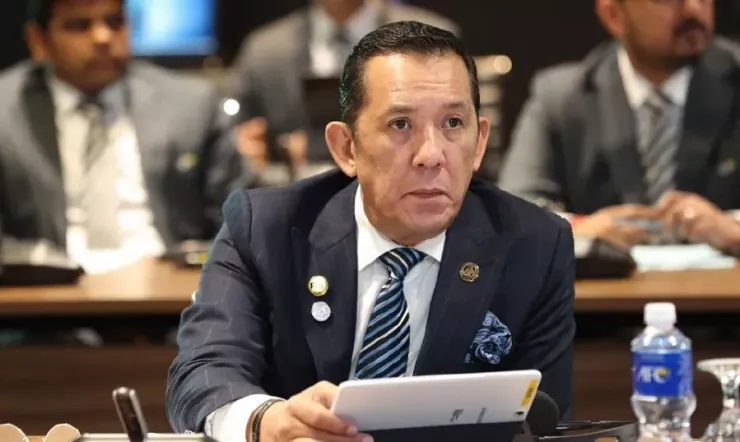 Ông Joehari Ayub xin rút khỏi ghế nóng ở FAM chỉ sau nửa năm, để lại nhiều dấu hỏi lớn. Ảnh: NST.