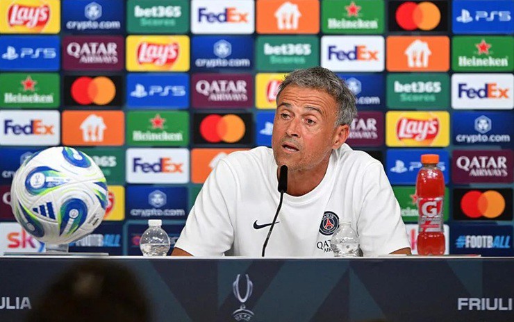 Họp báo PSG - Tottenham: HLV Enrique giải thích việc gạch tên Donnarumma - 1