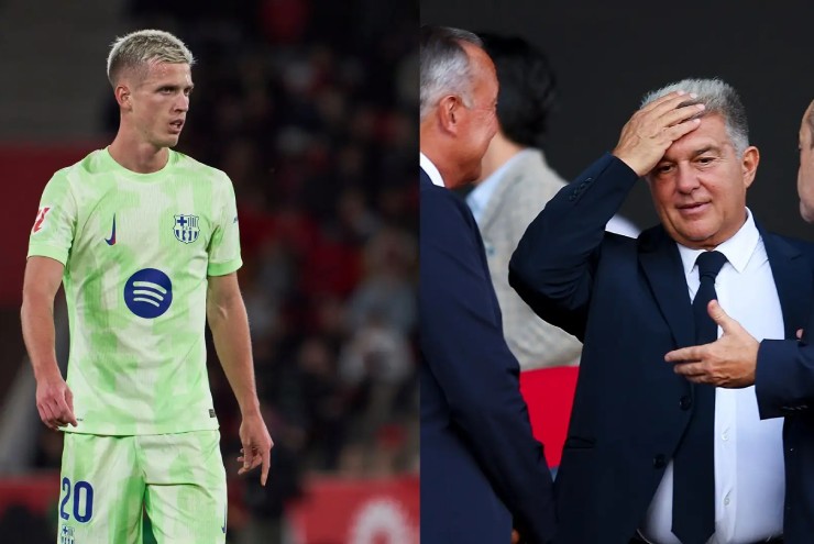 Chủ tịch Joan Laporta và Olmo phải chờ quyết định của Tòa án Quốc gia