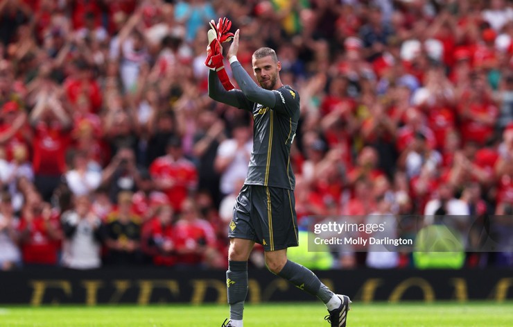 David de Gea xúc động trong ngày trở lại Old Trafford