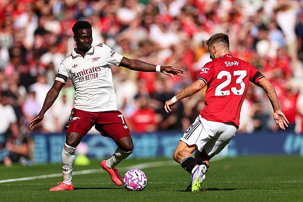 Đây là một trong những trận đấu lớn mà Saka thể hiện khá dở từ khi đá chính ở Arsenal