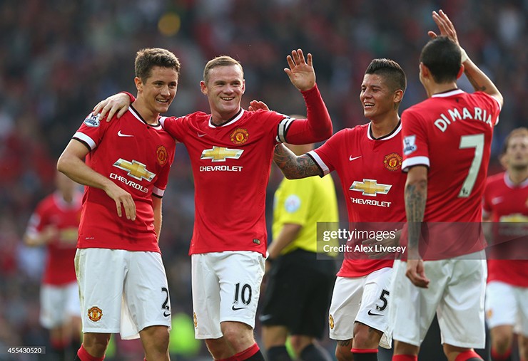 Marcos Rojo khoác áo MU giai đoạn 2014-2021