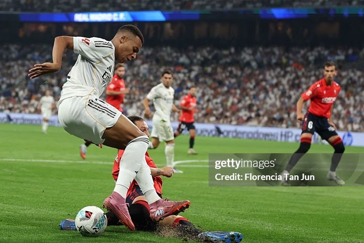 Tình huống Mbappe câu được phạt đền