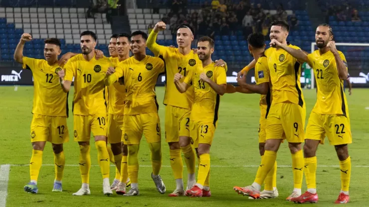 Sau trận thắng Việt Nam 4-0 ở vòng loại Asian Cup 2027 hồi tháng 6, bóng đá Malaysia bị cho là gian lận cầu thủ nhập tịch, theo phán quyết của FIFA. Ảnh: CCT.