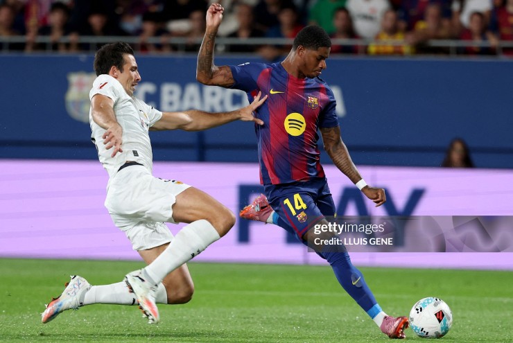 Rashford chơi khá tốt trong trận đấu này