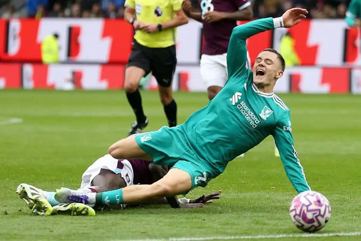 Wirtz vẫn chưa có bàn thắng hay kiến tạo nào cho Liverpool