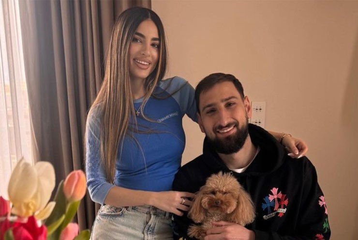 Donnarumma có cuộc sống hạnh phúc bên cạnh&nbsp;Alessia Elefante