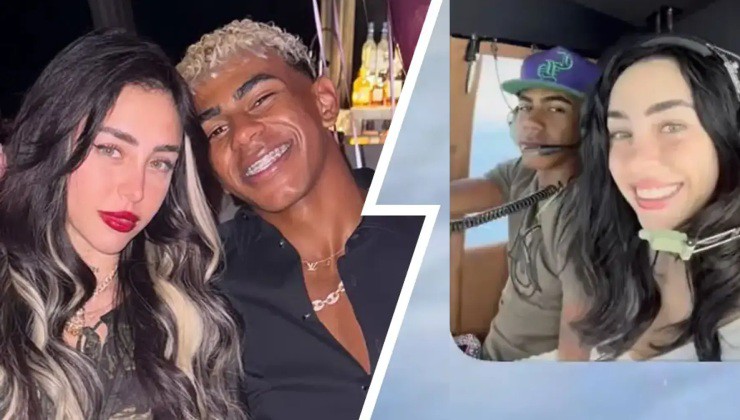 Yamal và bạn gái&nbsp;Nicki Nicole du hí tại Croatia