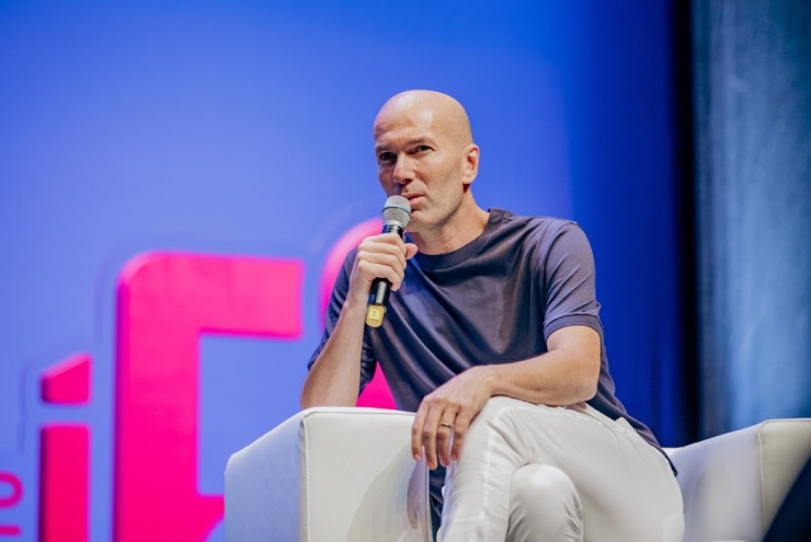 Zidane trong cuộc phỏng vấn với&nbsp;Il Festival Dello Sport
