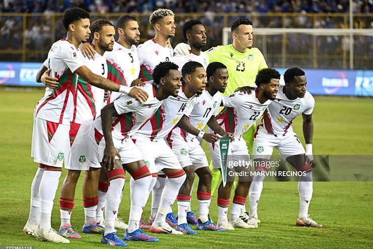Các cầu thủ Suriname đang chơi ấn tượng ở vòng loại World Cup