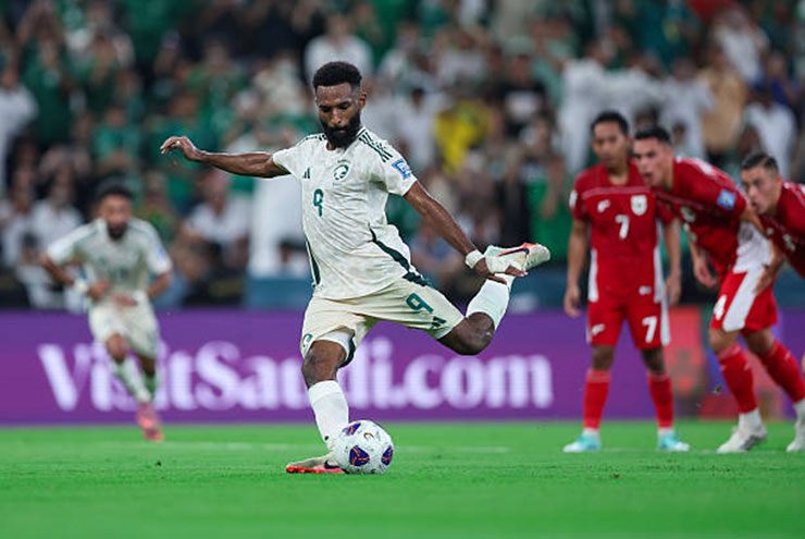 Trận Indonesia - Saudi Arabia có tới 3 quả penalty và 2 trong số đó thuộc về Indonesia