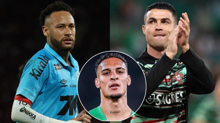 Antony được so sánh với Neymar và Ronaldo