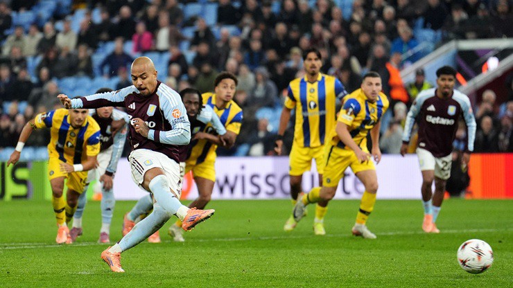 Video bóng đá Aston Villa - Maccabi Tel Aviv: Chiến thắng nhẹ nhàng (Europa League) - 2