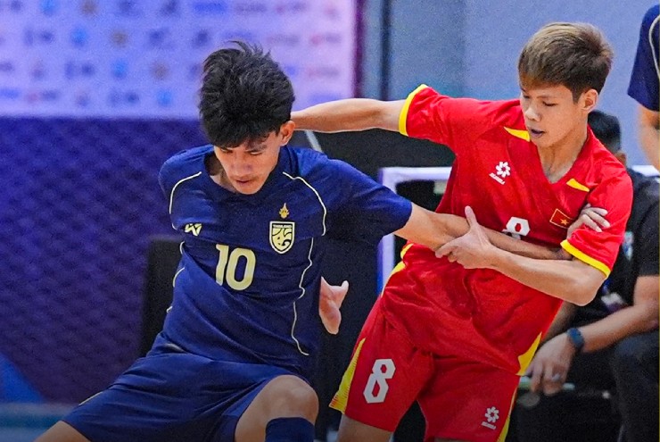 ĐT futsal U19 Việt Nam tranh tài hấp dẫn cùng U19 Thái Lan