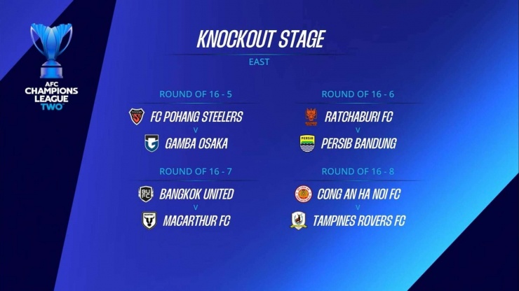CLB CAHN đụng Tampines Rovers FC ở vòng 1/8 AFC Champions League Two 2025/2026.