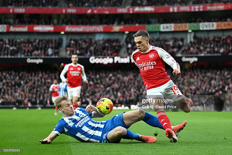 Kết quả bóng đá Arsenal - Brighton: Siêu phẩm Odegaard, đòi lại ngôi đầu (Ngoại hạng Anh) - 1