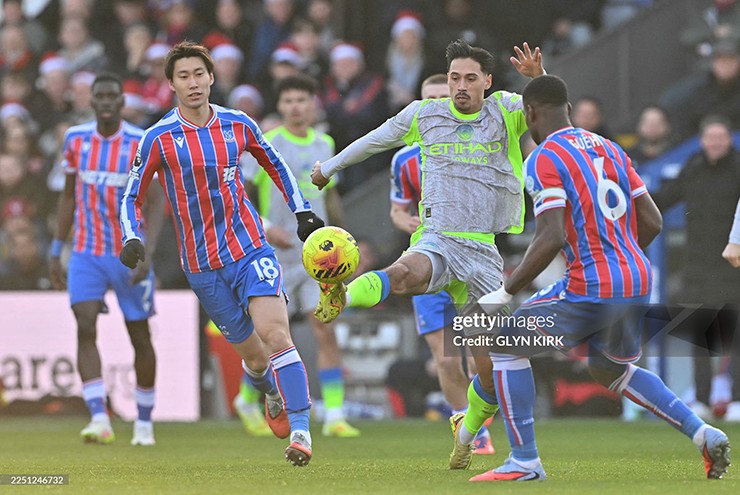 Kết quả bóng đá Crystal Palace - Man City: Haaland tỏa sáng, đua ngôi đầu với Arsenal (Ngoại hạng Anh) - 1