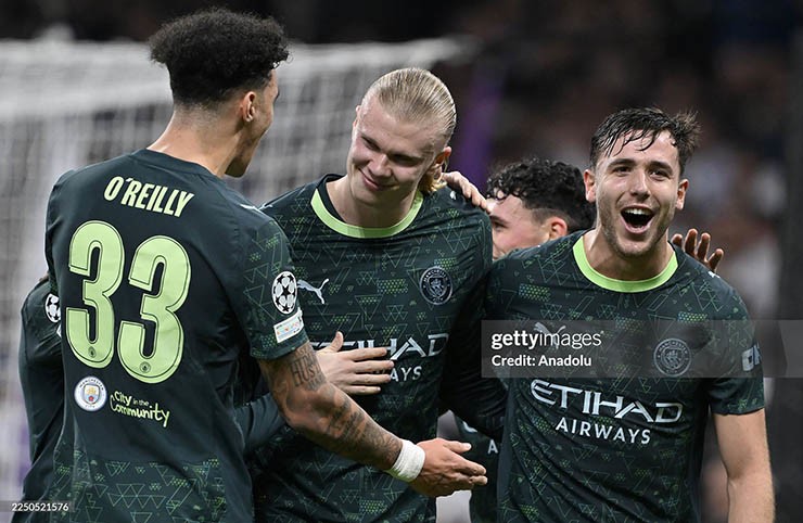 Haaland ấn định chiến thắng cho Man City