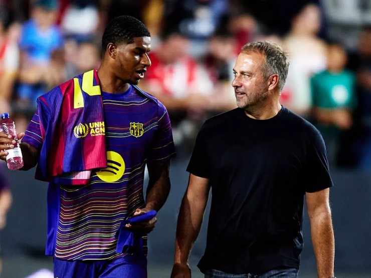 HLV Hansi Flick không đảm bảo vị trí chính thức cho Rashford