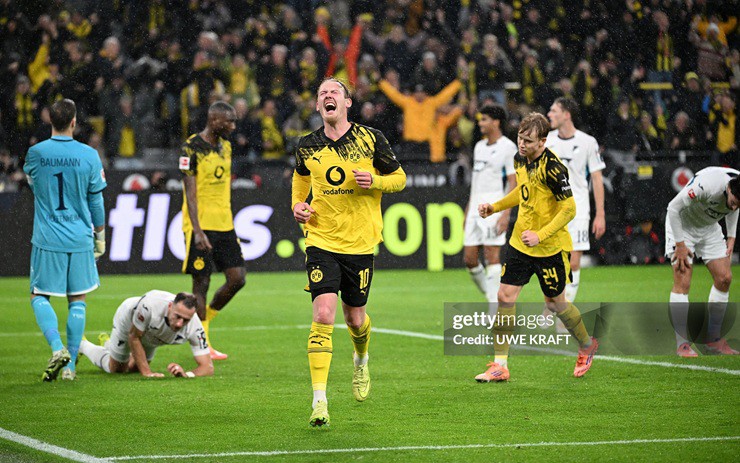 Video bóng đá Dortmund - Hoffenheim: Chiến thắng thuyết phục, áp sát top 2 (Bundesliga) - 1