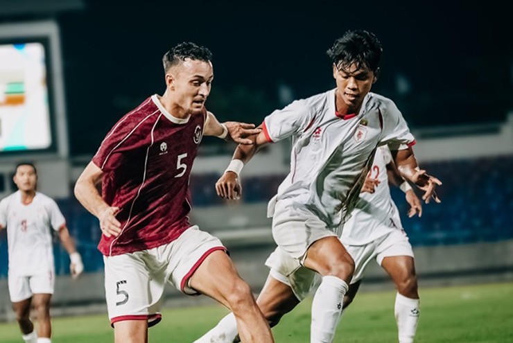 Video bóng đá U22 Indonesia - U22 Myanmar: Điên rồ cuối trận, "nhà Vua" mất ngôi (SEA Games) - 1
