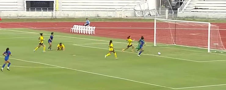 Video bóng đá ĐT nữ Philippines - Malaysia: Đại thắng 6 sao, đoạt vé bán kết (SEA Games) - 2