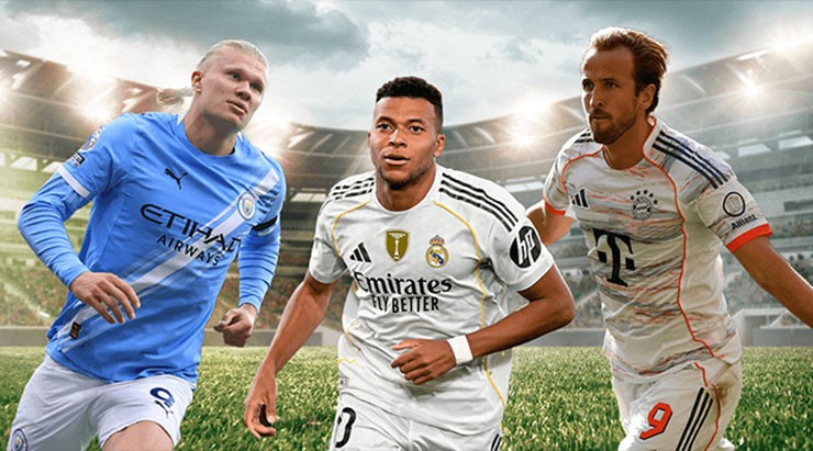 Cuộc ganh đua hấp dẫn giữa Mbappe, Kane và Haaland