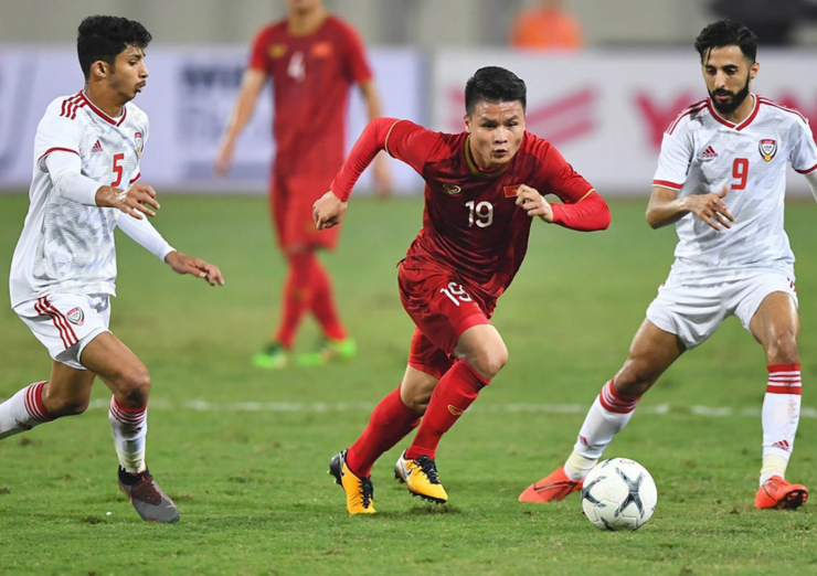 Thế hệ vàng của Nguyễn Quang Hải từng thất bại trước U23 UAE