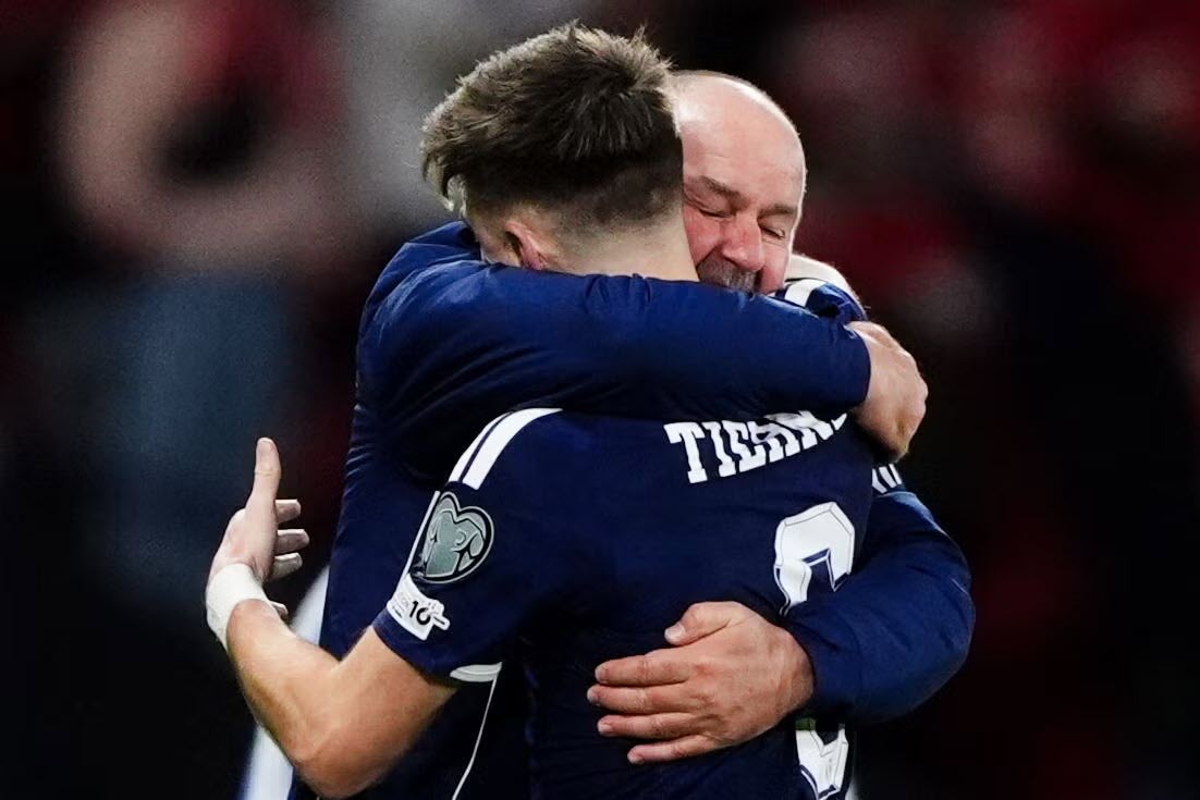 McTominay & HLV Steve Clarke