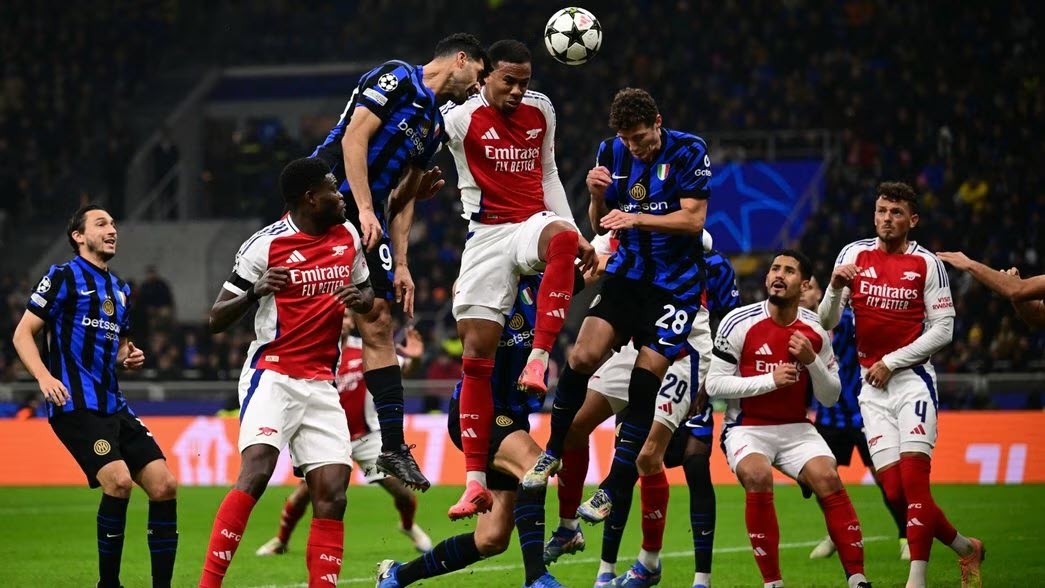 Inter thắng Arsenal 1-0 ở lần gặp mùa trước