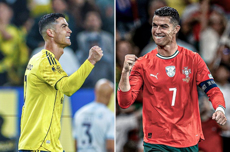 Ronaldo khép lại năm 2025 với 41 bàn thắng cho câu lạc bộ và đội tuyển quốc gia