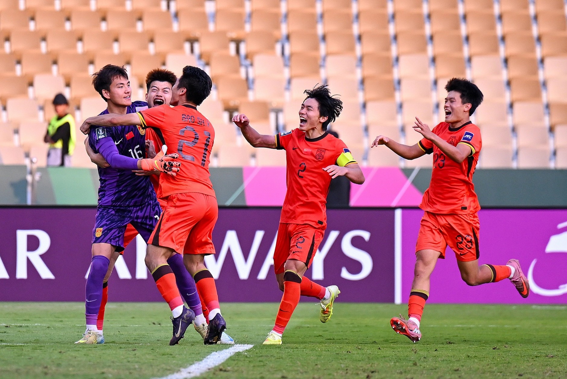 U23 Trung Quốc xây dựng lối chơi quanh Li Hao, thủ thành mang áo số 16