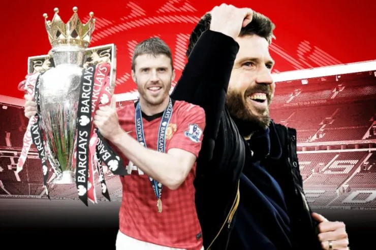 Carrick từng gây ấn tượng khi làm HLV tạm quyền MU cuối năm 2021