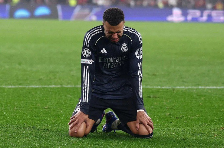 Mbappe là điểm sáng hiếm hoi của Real Madrid