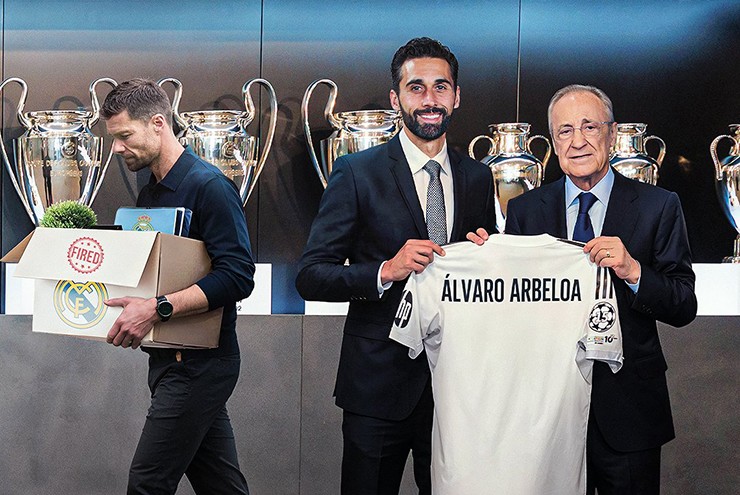 Real Madrid bổ nhiệm Arbeloa sau khi sa thải Xabi Alonso