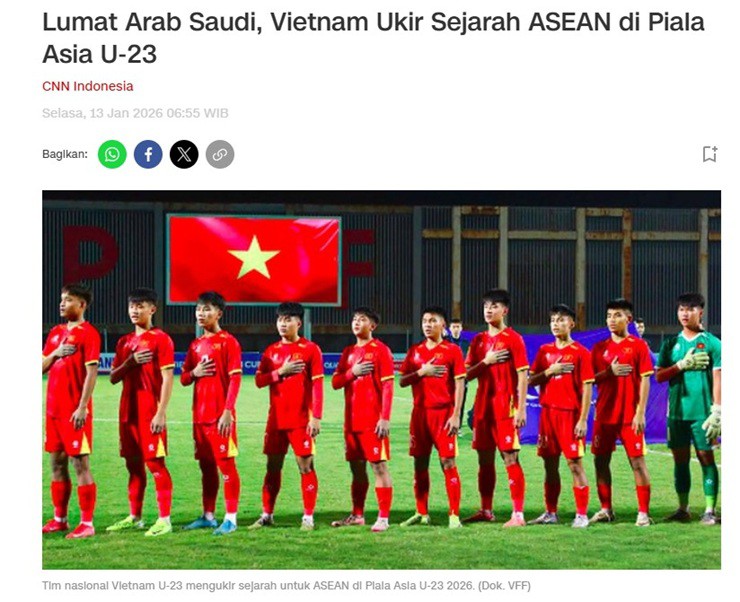 U23 Việt Nam đã ghi dấu mốc lịch sử tại VCK U23 châu Á